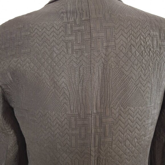 Womans Wool Blend Black Business Career Suit Tailored Blazer Jacket Sz 8 Office - Picture 9 of 16